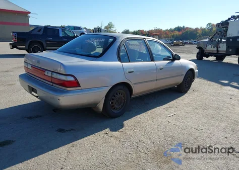 1996 Toyota Corolla Dx из США, поврежденный, VIN JT2BB02E1T0107261